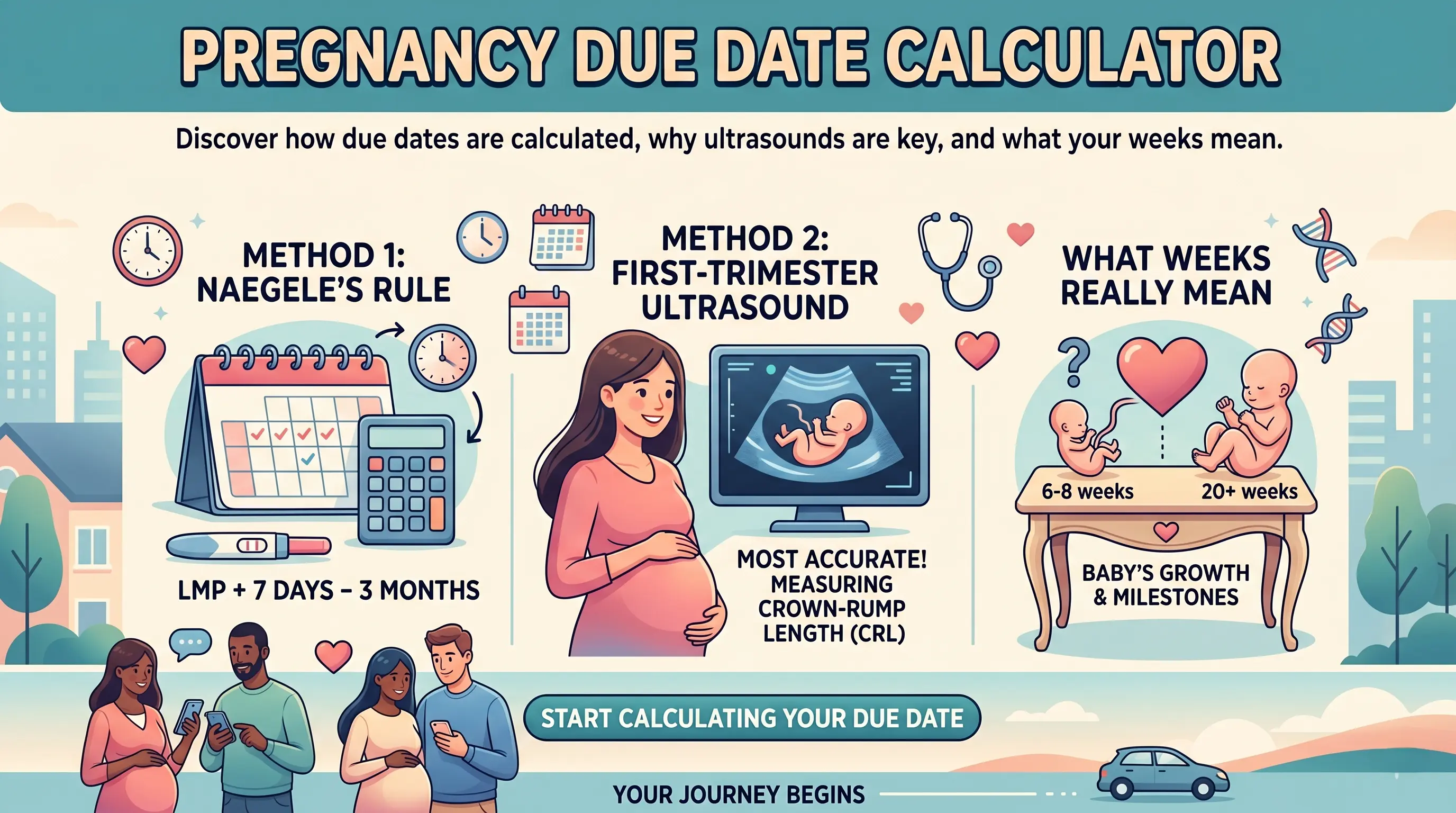 Pregnancy Due Date Calculator: How Doctors Estimate Your Baby's Arrival