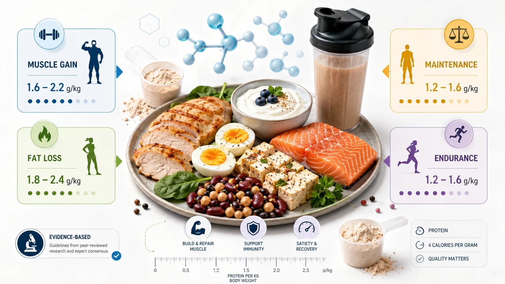 How Much Protein Do You Actually Need? Science-Based Guidelines by Goal