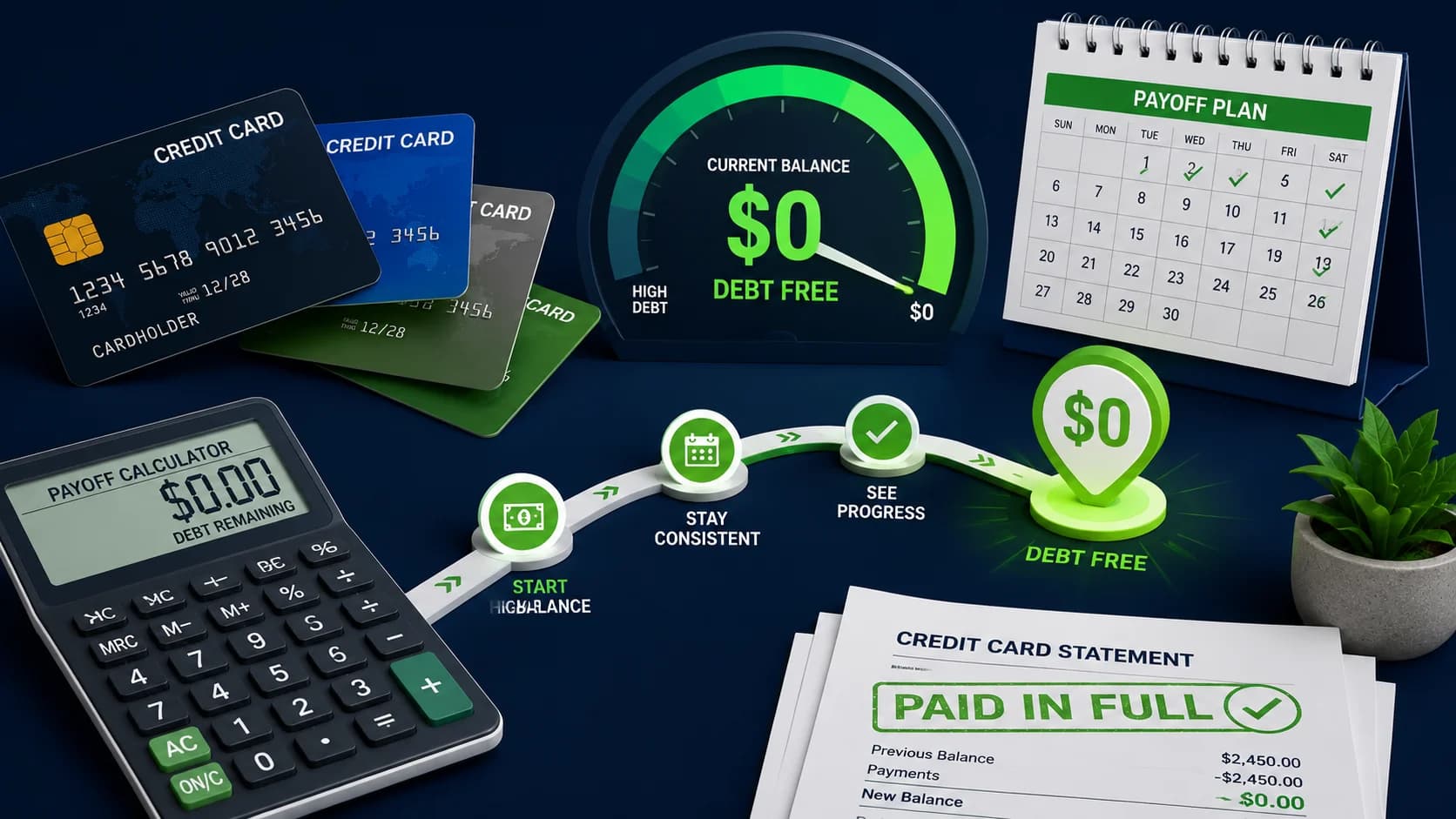 Credit Card Payoff Calculator: The Fastest Path to $0 Debt