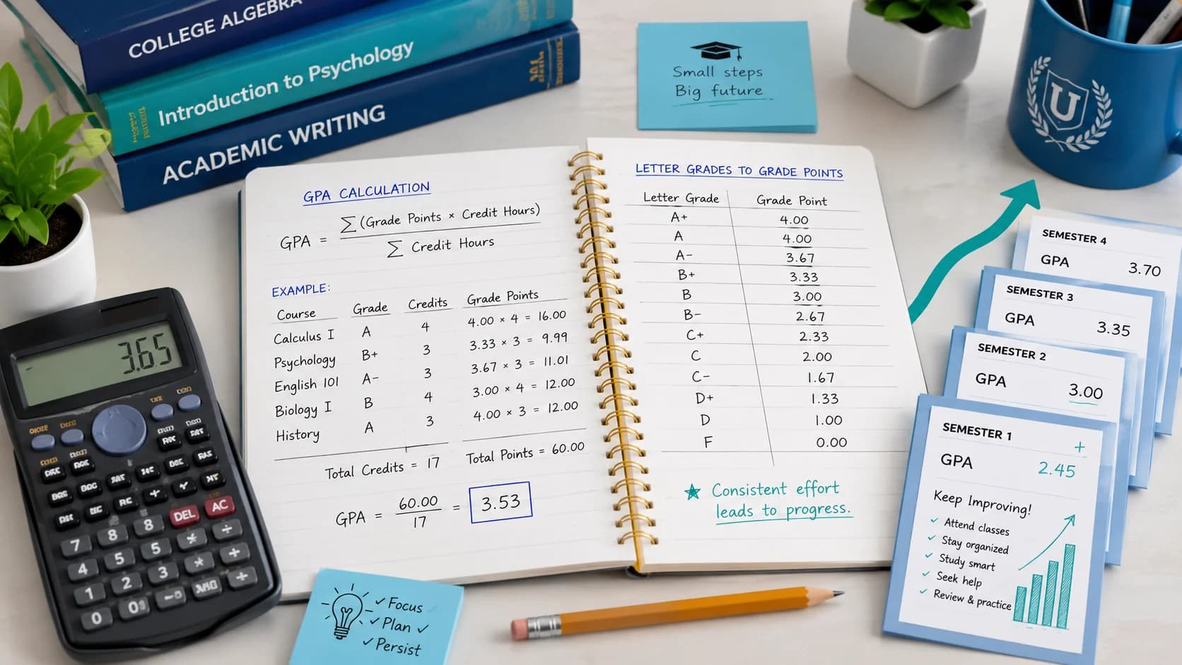GPA Calculator: How GPA Works, How to Calculate It, and How to Raise It