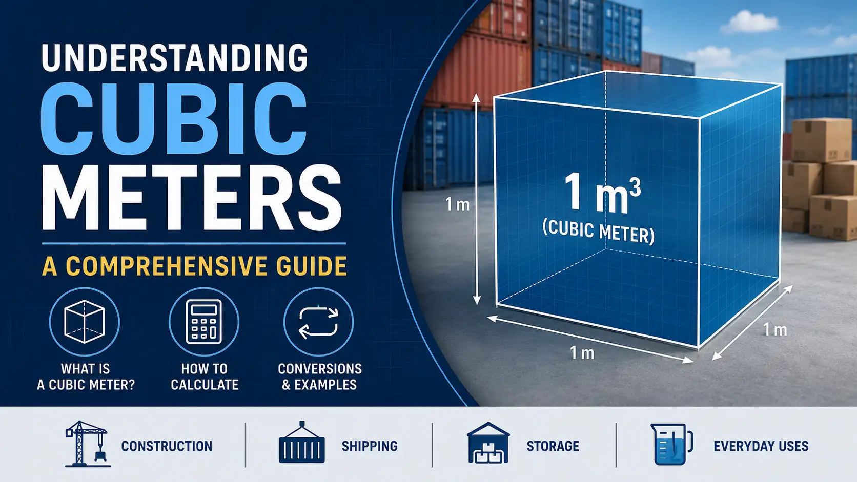 Understanding Cubic Meters: A Comprehensive Guide — cubic meters