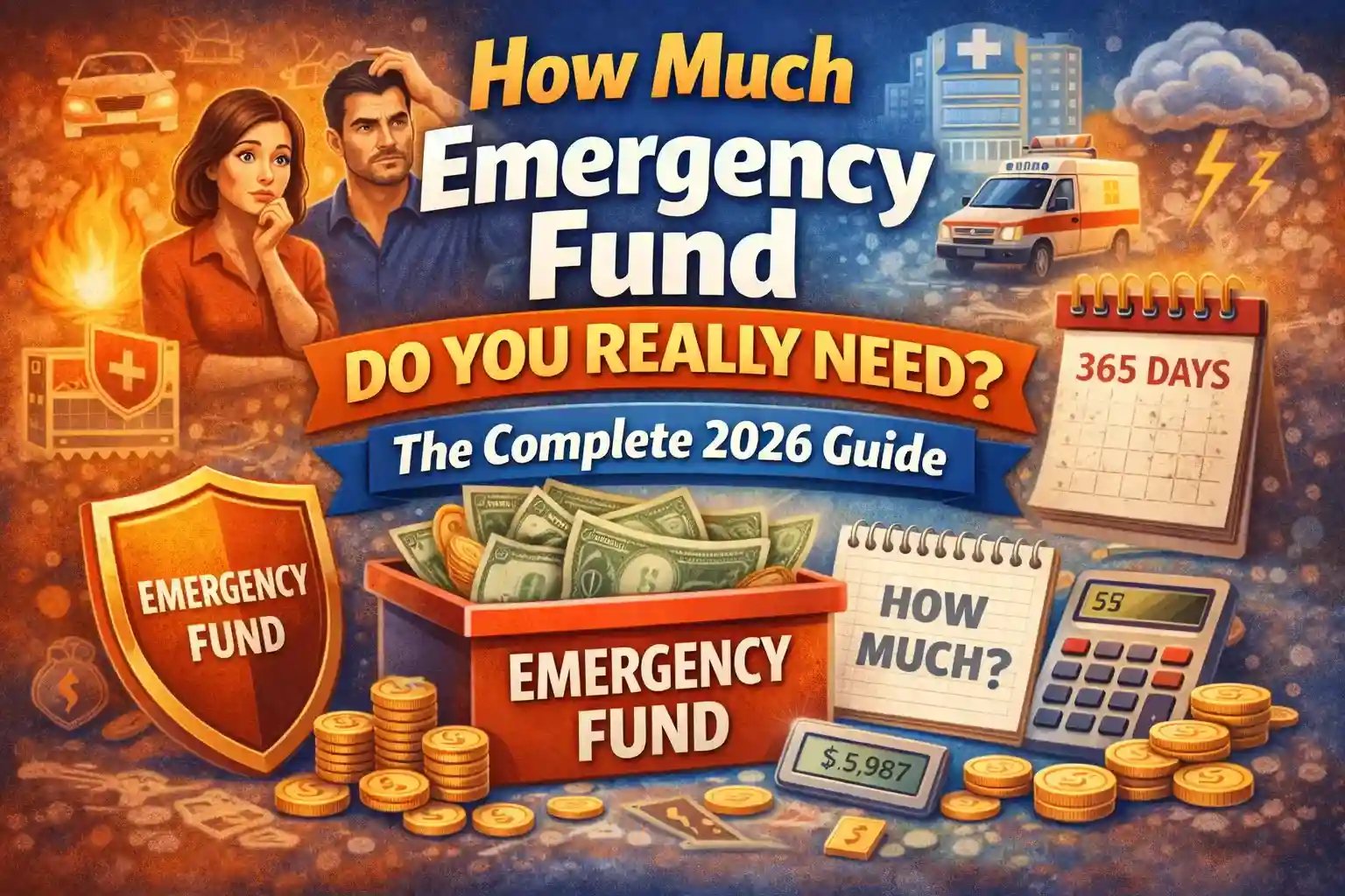 How Much Emergency Fund Do You Really Need? The Complete 2026 Guide