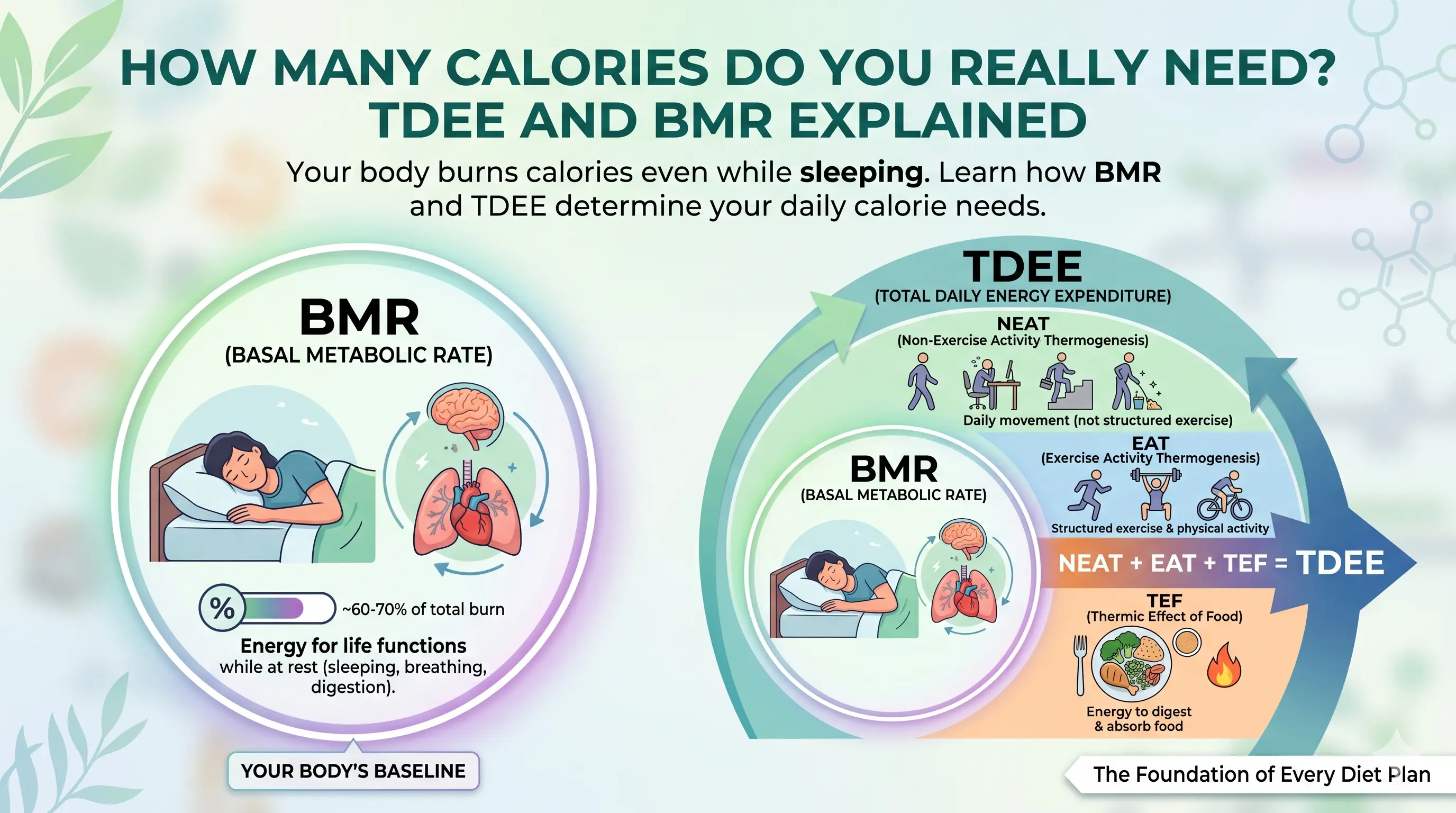 How Many Calories Do You Really Need? TDEE and BMR Explained How Many Calories Do You Really Need? TDEE and BMR Explained — how many calories do I need