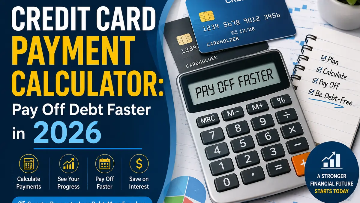 Credit Card Payment Calculator: Pay Off Debt Faster in 2026