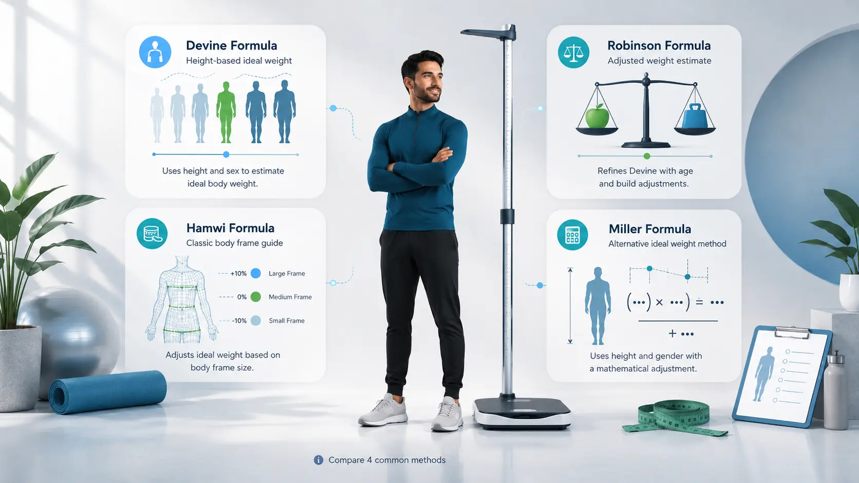 What Is Ideal Weight? The 4 Medical Formulas That Actually Answer It