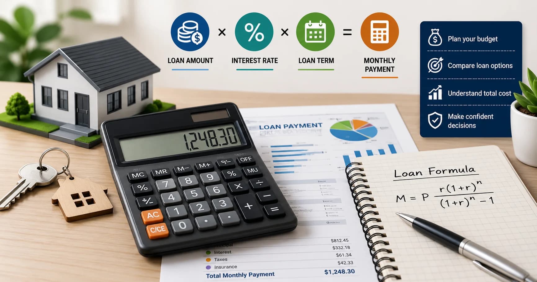 How to Calculate a Loan Payment: Formula, Examples & Monthly Cost Breakdown