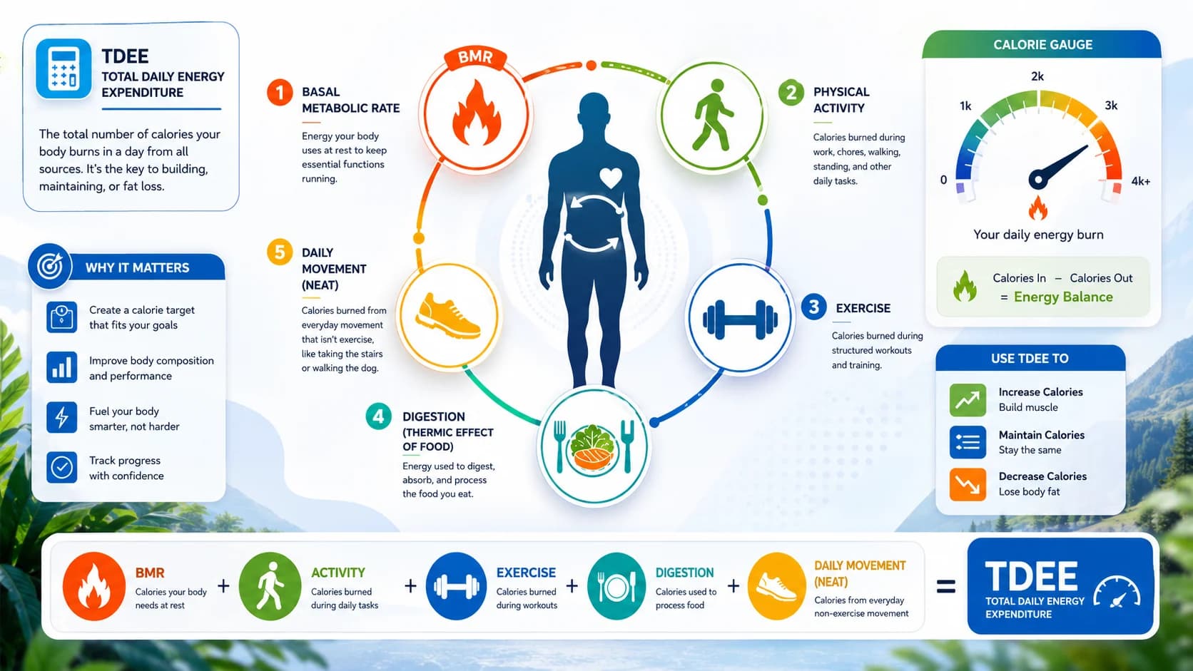 TDEE Explained: How to Calculate Your Total Daily Energy Expenditure TDEE Explained: How to Calculate Your Total Daily Energy Expenditure — TDEE calculator