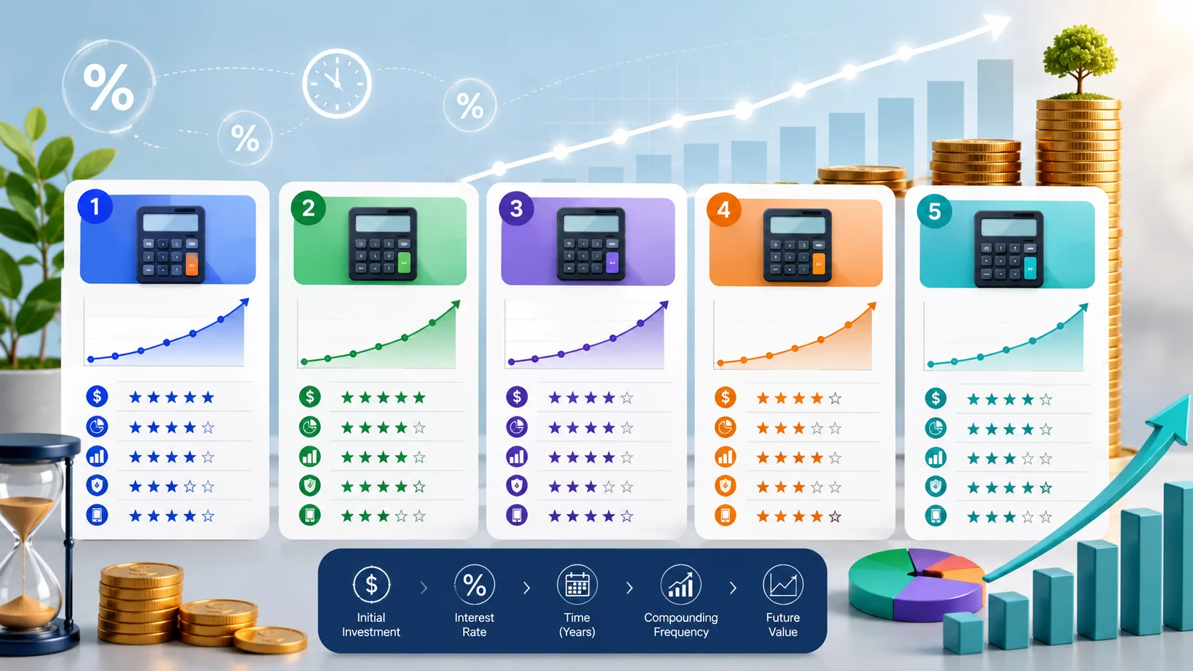 Best Free Compound Interest Calculator in 2026: 5 Tools Compared Best Free Compound Interest Calculator in 2026: 5 Tools Compared — best free compound interest calculator