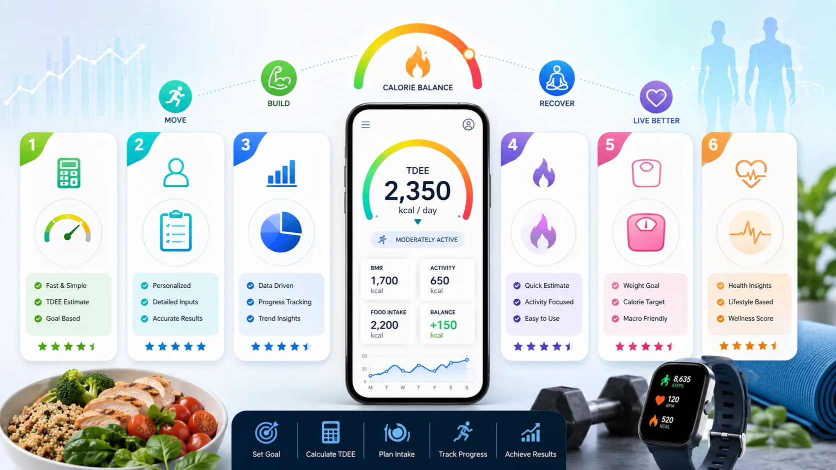 Best Free Calorie Calculator in 2026: 6 Tools for Accurate TDEE