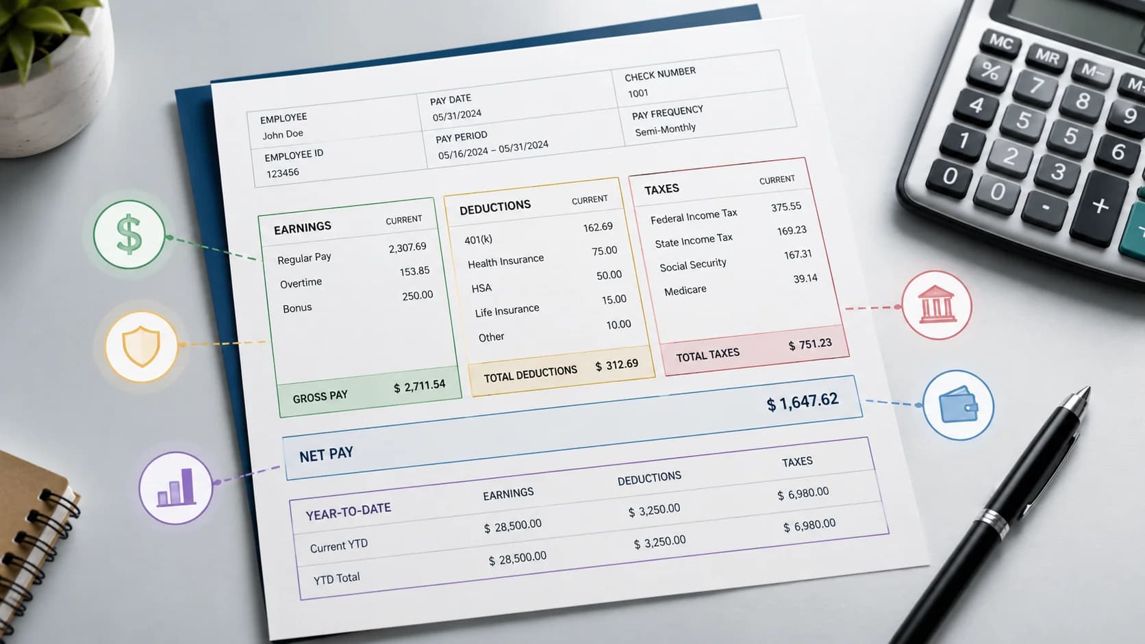 Understanding Your Paycheck: How to Read Every Line of Your Pay Stub Understanding Your Paycheck: How to Read Every Line of Your Pay Stub — how to read paycheck stub