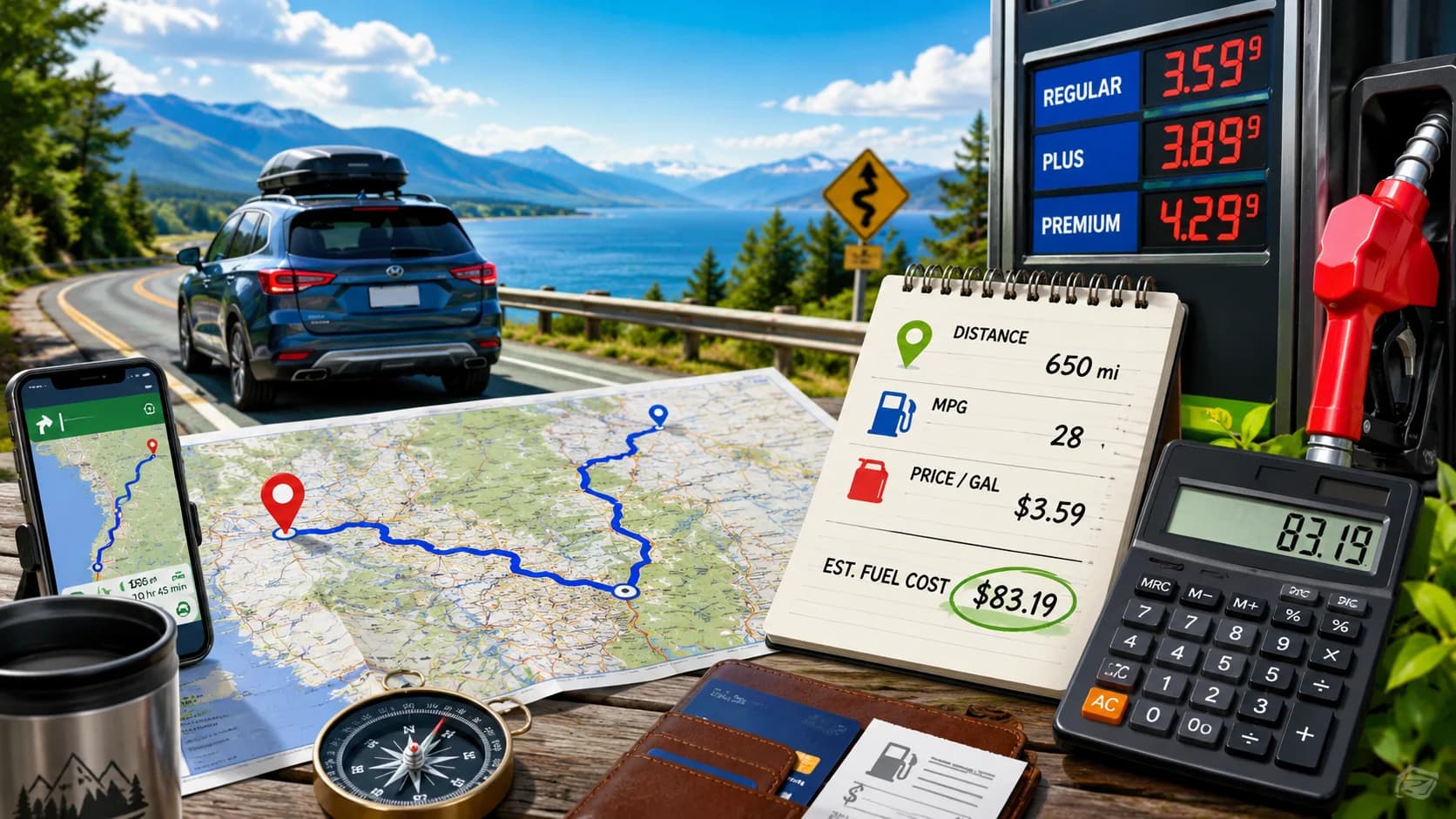 Fuel Cost Calculator: How Much Will Gas Cost for Your Trip?