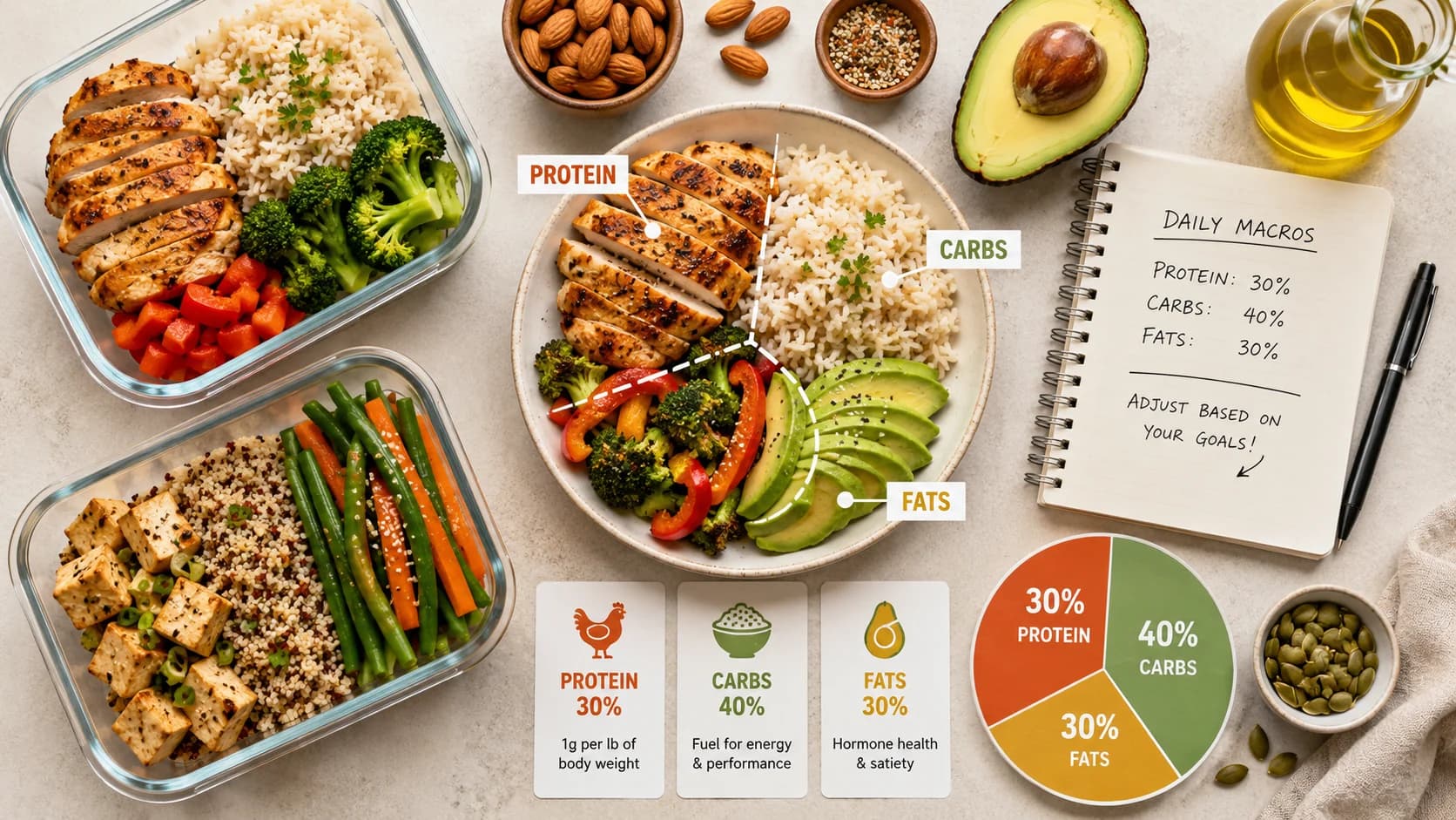 How to Calculate Your Macros for Weight Loss, Muscle Gain, or Maintenance