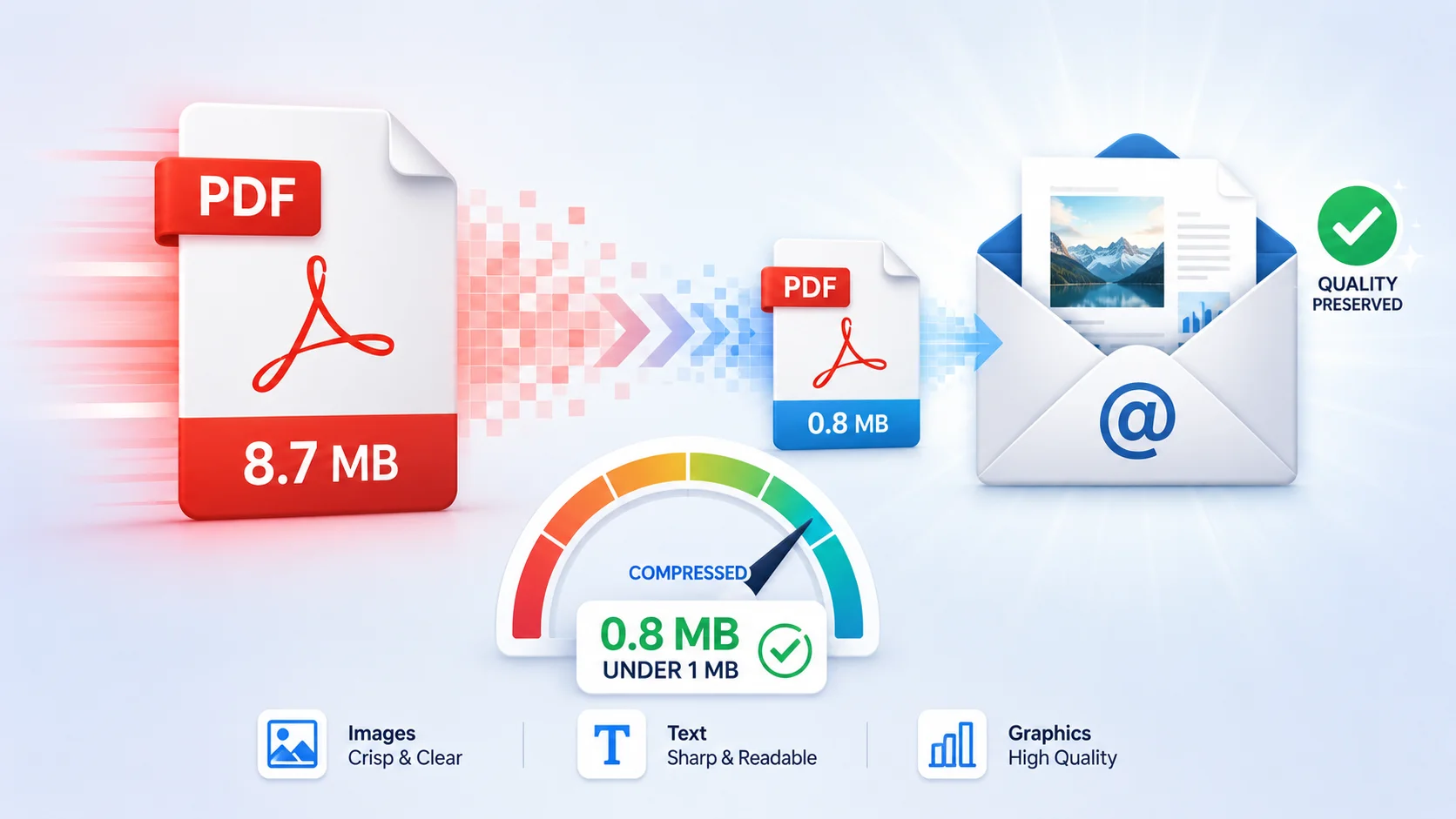 How to Compress a PDF for Email: Get Under 1 MB Without Losing Quality