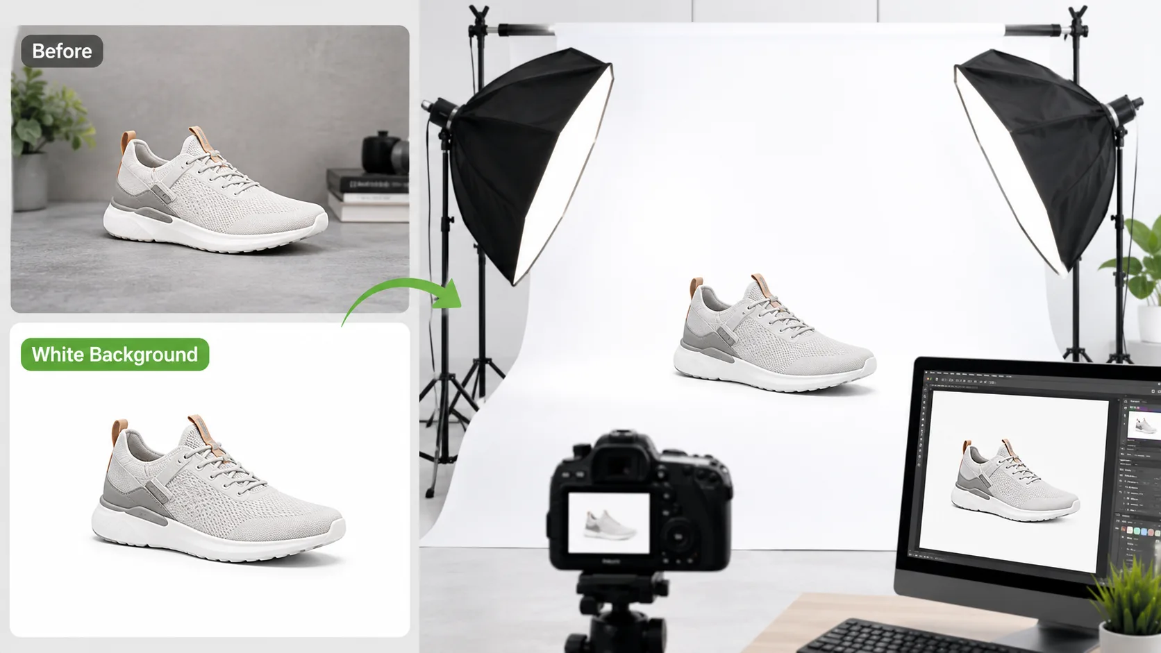 How to Get a White Background for Product Photos (Amazon, eBay & Etsy Guide)
