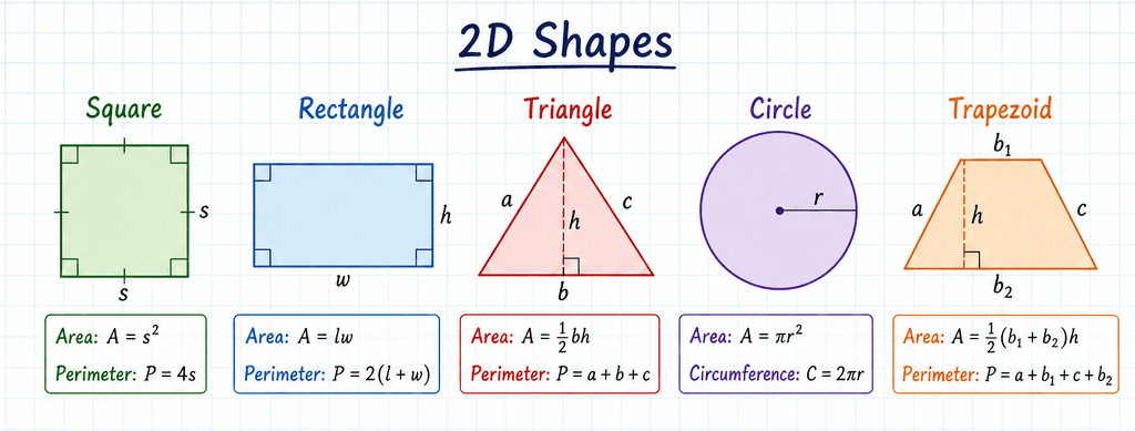 Unlocking the Secrets of Geometry Formulas: A Guide for Students