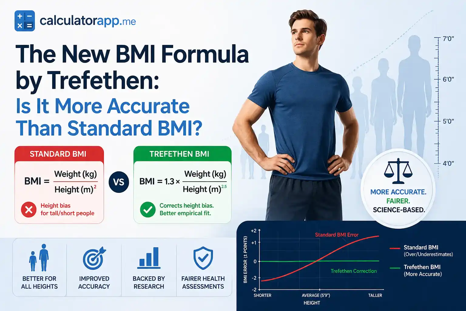 The New BMI Formula by Trefethen: Is It More Accurate Than the Standard BMI? The New BMI Formula by Trefethen: Is It More Accurate Than the Standard BMI? — new BMI formula Trefethen